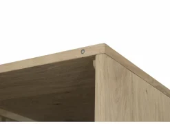 Draaideurkast|Draaideurkast|Kleerkast Holmes 50cm - MDF - eik