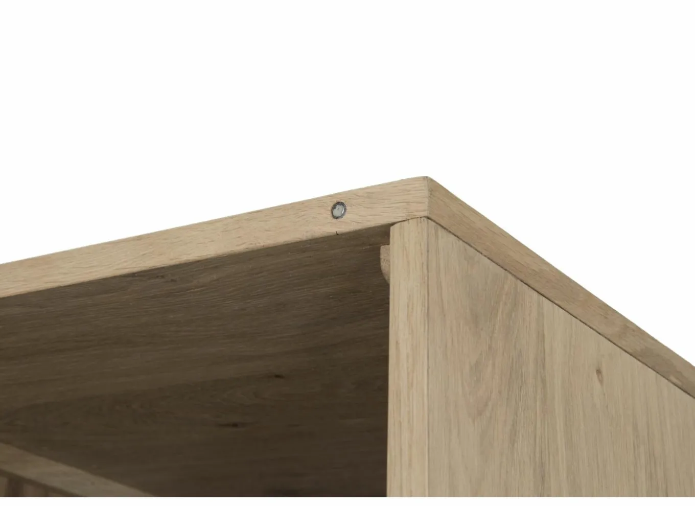 Draaideurkast|Draaideurkast|Kleerkast Holmes 50cm - MDF - eik