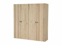 Kleerkast Holmes 200cm - MDF - eik- Draaideurkast|Draaideurkast