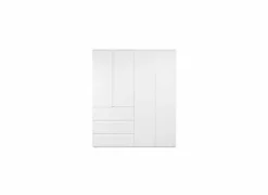 Kleerkast Image 160cm - melamine - wit- Kleerkast