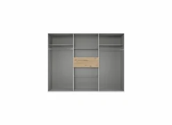 Kleerkast Moldau 270cm - decor - viking oak- Draaideurkast|Draaideurkast