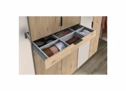 Kleerkast Moldau 270cm - decor - viking oak- Draaideurkast|Draaideurkast