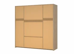 Kleerkast Next 197x58x202cm - decor - wit & jackson hickory- Draaideurkast|Draaideurkast