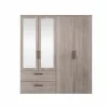 Kleerkast Orleans 181cm - decor - eik- Draaideurkast|Draaideurkast