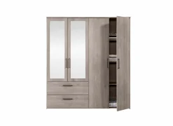 Kleerkast Orleans 181cm - decor - eik- Draaideurkast|Draaideurkast
