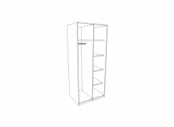 Kleerkast|Kleerkast Paris 97cm