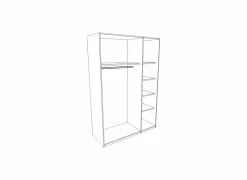 Kleerkast|Kleerkast Paris 139cm