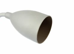 Nachtlampjes|Kinderbureaulampen|Klemlamp Sily H43cm - kunststof - grijs