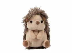 Knuffel Egel Harry H15cm - polyester - bruin- Pluche Knuffels