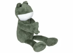 Pluche Knuffels|Knuffel Kikker H35cm - polyester - groen