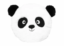 Pluche Knuffels|Knuffel Panda Ø27cm - stof - wit/zwart