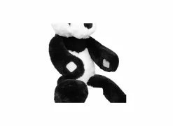 Pluche Knuffels|Knuffel Panda H35cm - stof - zwart/wit