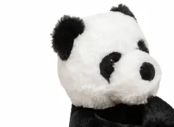 Pluche Knuffels|Knuffel Panda H35cm - stof - zwart/wit