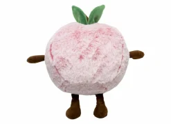 Knuffel Perzik H20cm - stof - peachy roze- Pluche Knuffels