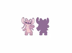 Pluche Knuffels|Knuffel Stitch 35cm - polyester - roze