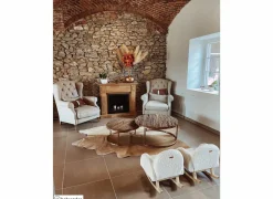 Mars & More Herfstdecoratie|Dierenhuiden & Vachten|Koeienhuid 150x300cm beige