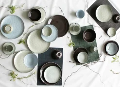 Salt & Pepper Kommen|Kom Artisan  Ø11cm - keramiek - groen