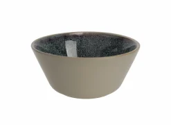 Cosy & Trendy Kom Oona Ø15cm - keramiek - zand & groen- Kommen