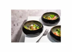 Cosy & Trendy Kommen|Kom Splash Ø12cm - porselein - blauwgroen