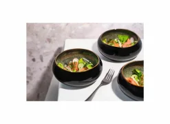 Cosy & Trendy Kom Splash Ø16cm - porselein - blauwgroen- Kommen