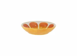 Kom World Foods Sinaasappel Ø25cm - keramiek - oranje- Sla- & Sauskommen|Fruitschalen