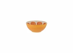 Sla- & Sauskommen|Fruitschalen|Kom World Foods Sinaasappel Ø21,5cm - keramiek - oranje