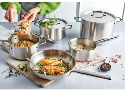 Demeyere Kookpotten|Kookpot Resto 3 Ø18cm 2L - roestvrij staal -