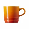 Le Creuset Koffietassen|Koffietassen|Kopje 20cl - keramiek - oranjerood