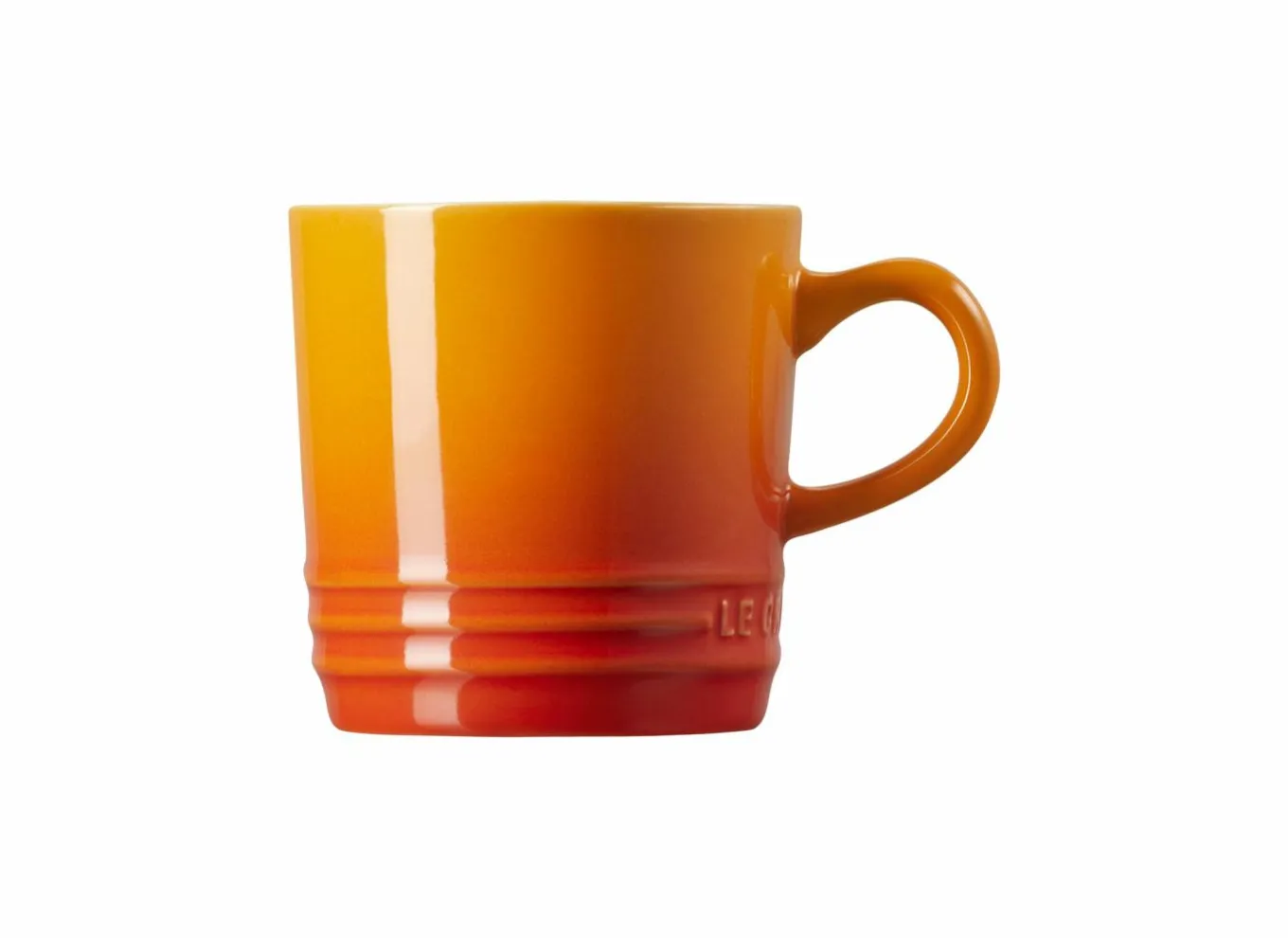 Le Creuset Koffietassen|Koffietassen|Kopje 20cl - keramiek - oranjerood
