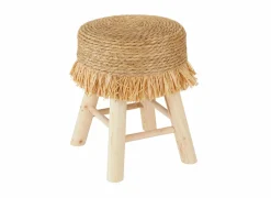 Kruk Gimpo Ø30xH40cm - den massief - naturel- Krukje