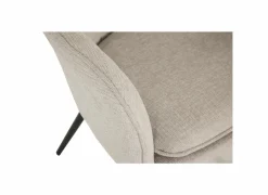 Eetkamerstoelen|Kuipstoel Casimir polyestervezel - beige