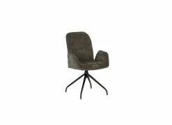 Kuipstoel Cooper Movie 47x66x87cm - stof - taupe- Eetkamerstoelen