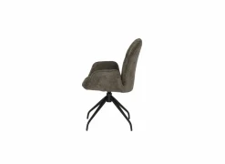 Kuipstoel Cooper Movie 47x66x87cm - stof - taupe- Eetkamerstoelen