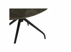 Kuipstoel Cooper Movie 47x66x87cm - stof - taupe- Eetkamerstoelen