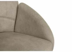 Kuipstoel ST2005 55x60x87,5cm - stof - zand- Eetkamerstoelen