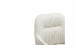 Eetkamerstoelen|Kuipstoel Tristan 63x62,5x86,5cm - polyestervezel - beige