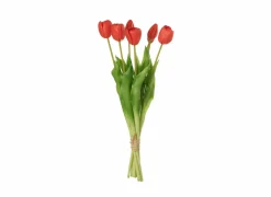 J line Kunstbloemen|Kunstbloem Boeket Tulpen  H45,5cm, 7 stuks