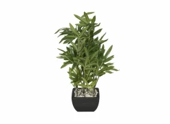Kunstplant Bamboe H36cm - polyether - groen- Kunstplanten
