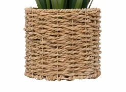 Kunstplant Zya H122cm - kunststof - groen/bruin- Kunstplanten