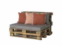 Kussens|Kussen Burto 45x45cm - stof - potters clay