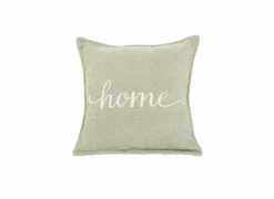 Kussens|Kussen Damian Home 45x45cm - stof - sage green
