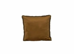 Kussens|Kussens|Kussen Duffie 60x60cm - imitatie konijnenvacht - bruin