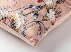 Kussens|Kussen Flore 45x45cm - polyester - misty rose