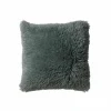 Kussen Fluffy  45x45cm - stof - jadeite- Kussens