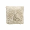 Herfstdecoratie|Kussens|Kussen Fluffy  45x45cm - stof - beige