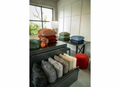 Herfstdecoratie|Kussens|Kussen Fluffy  45x45cm - stof - beige