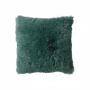 Kussen Fluffy 60x60cm - stof - sagebrush green- Kussens|Kussens