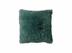 Kussen Fluffy 60x60cm - stof - sagebrush green- Kussens|Kussens