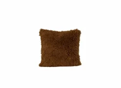 Kussen Hare 45x45cm - nepbont - oranje- Kussens|Kussens