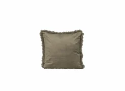 Kussen Hare 45x45cm - nepbont - grijs- Kussens|Kussens